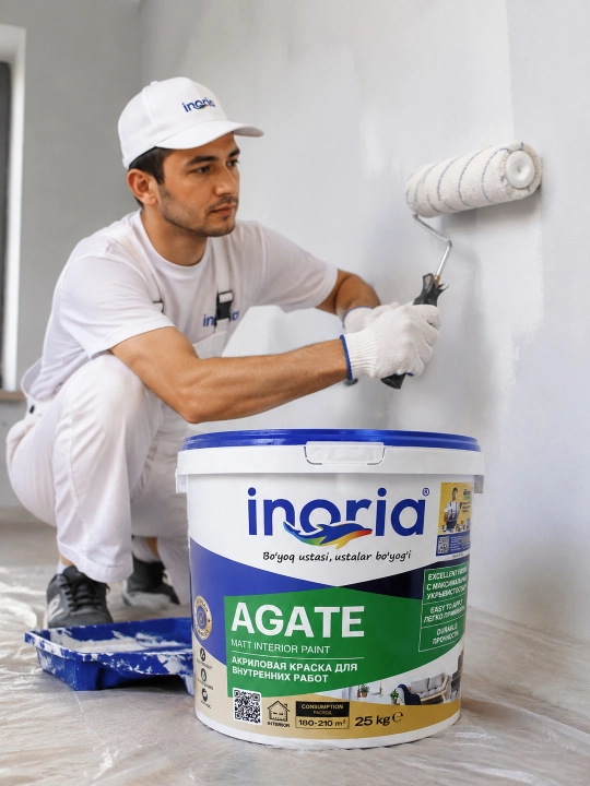 INORIA AGATE Matt Interior Paint 25 kg