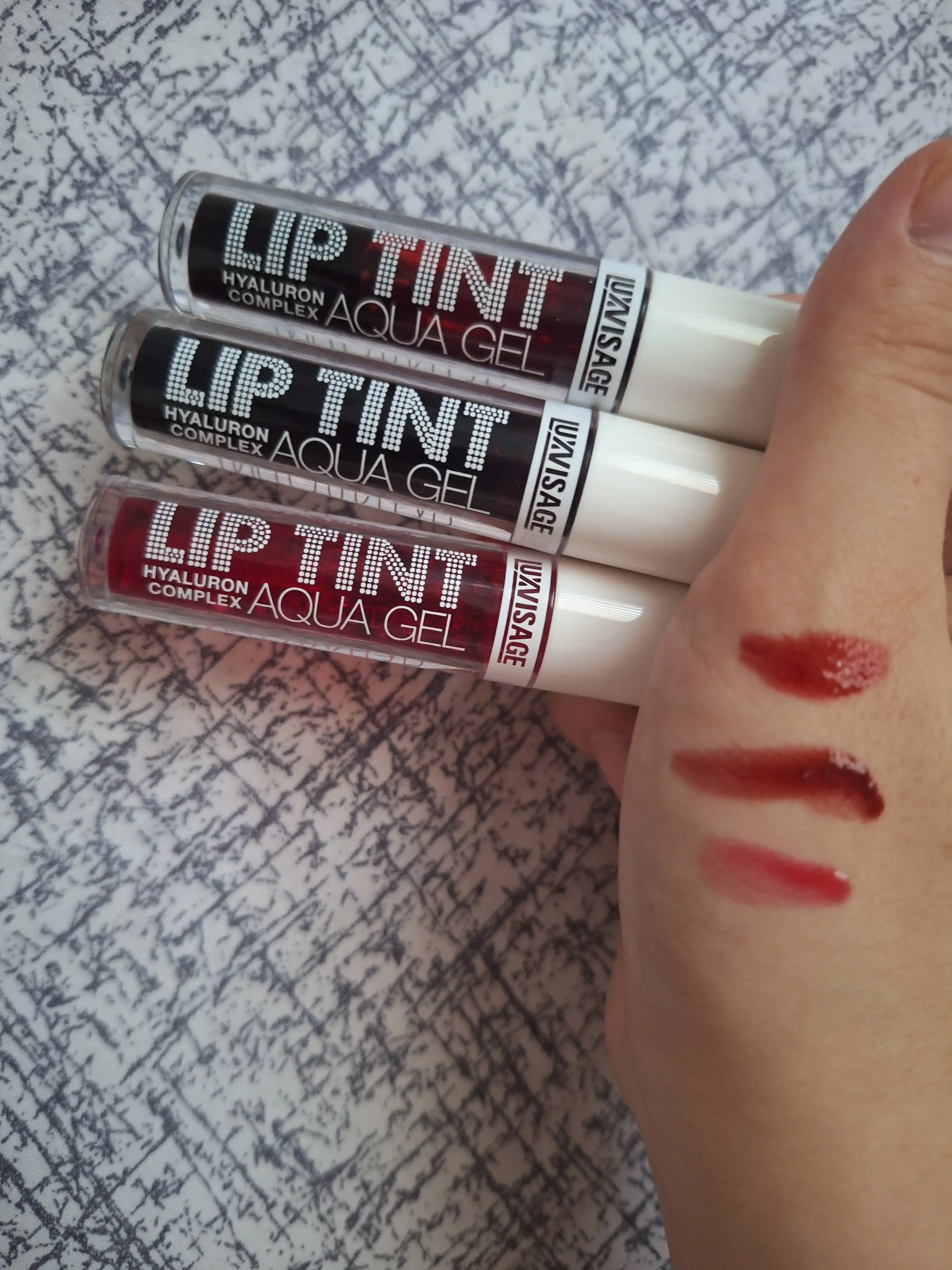 Тинт LUXVISAGE LIP TINT AQUA GEL с гиалуроновым комплексом