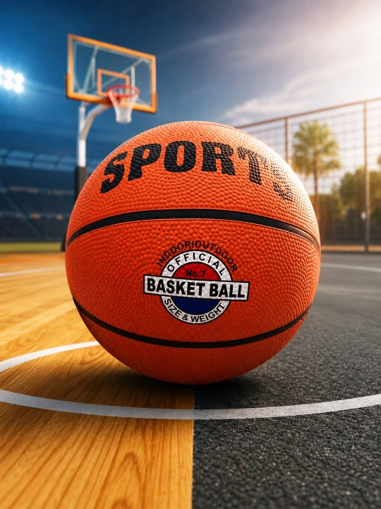 Basketbol to'pi №6 Sport rezina Indoor Outdoor professional mashg'ulot va o'yin uchun