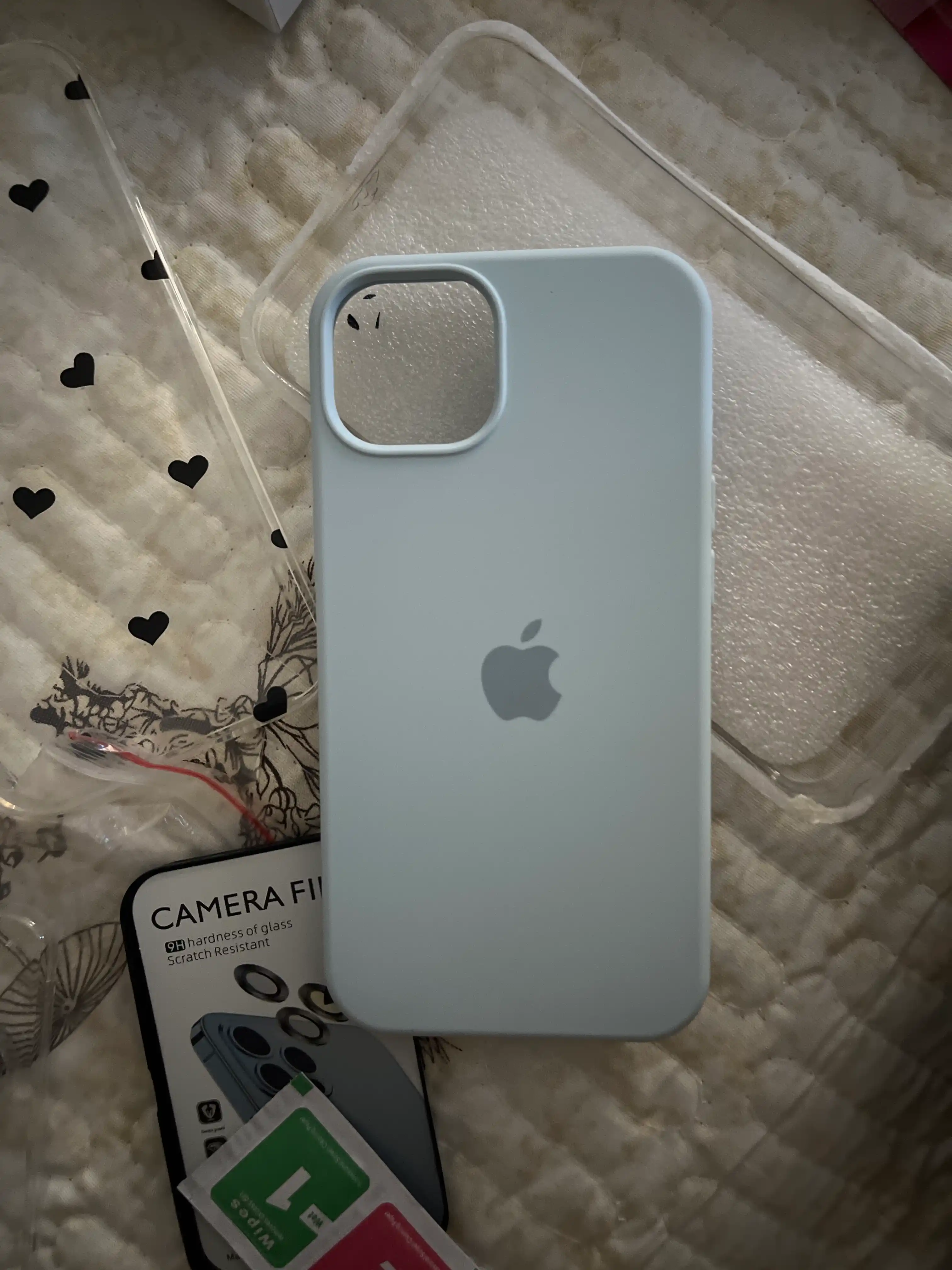 Chexol iPhone 13, 14, 15, 16, 17, Pro, ProMAX uchun, silikon