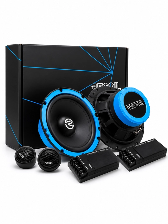REM65 Echo Series 6,5 dyuymli avtomobil akustik tizimi (6,5 dyuymli dinamiklar bilan)