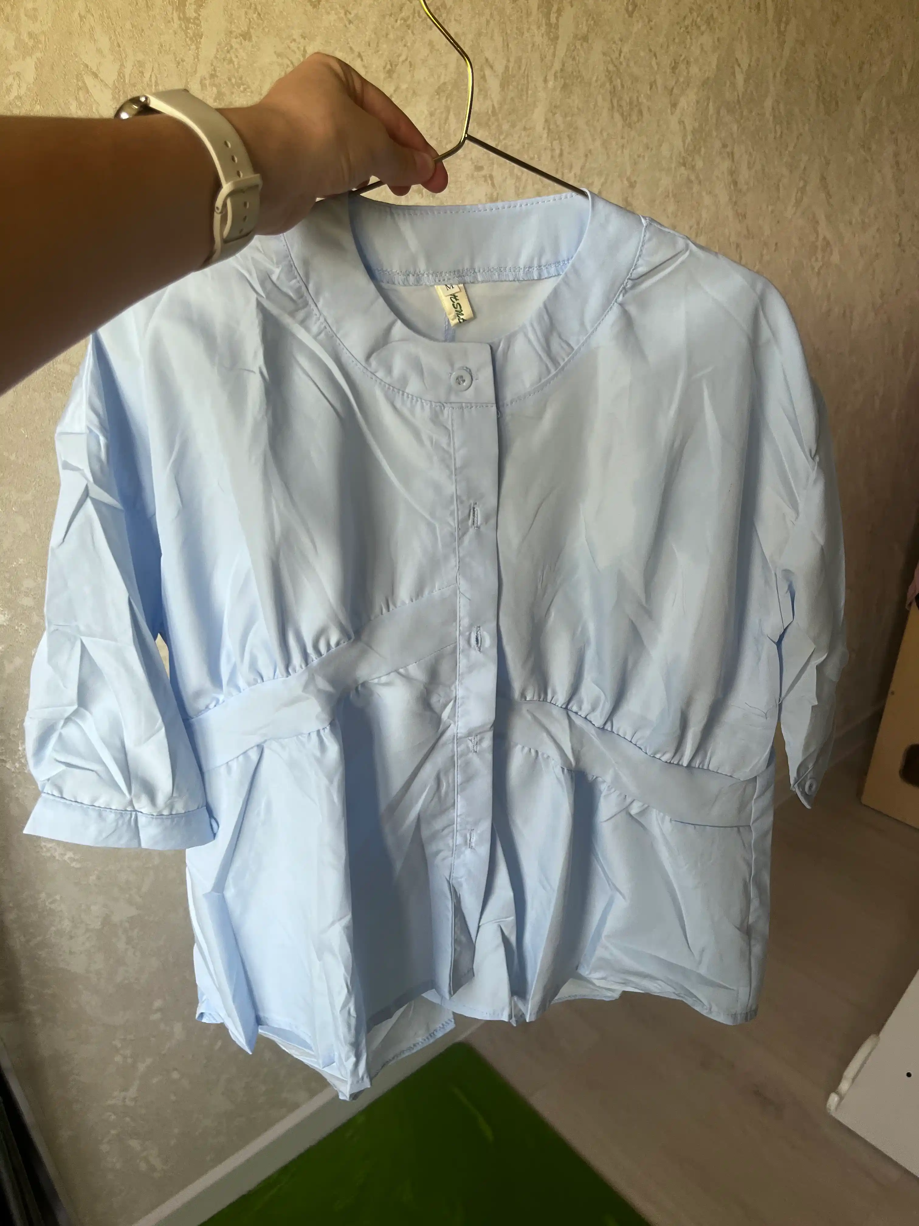 Erkin ayollar ko‘ylagi, yeng 3/4, katta o‘lchamlar XL–5XL — ELLY FASHION