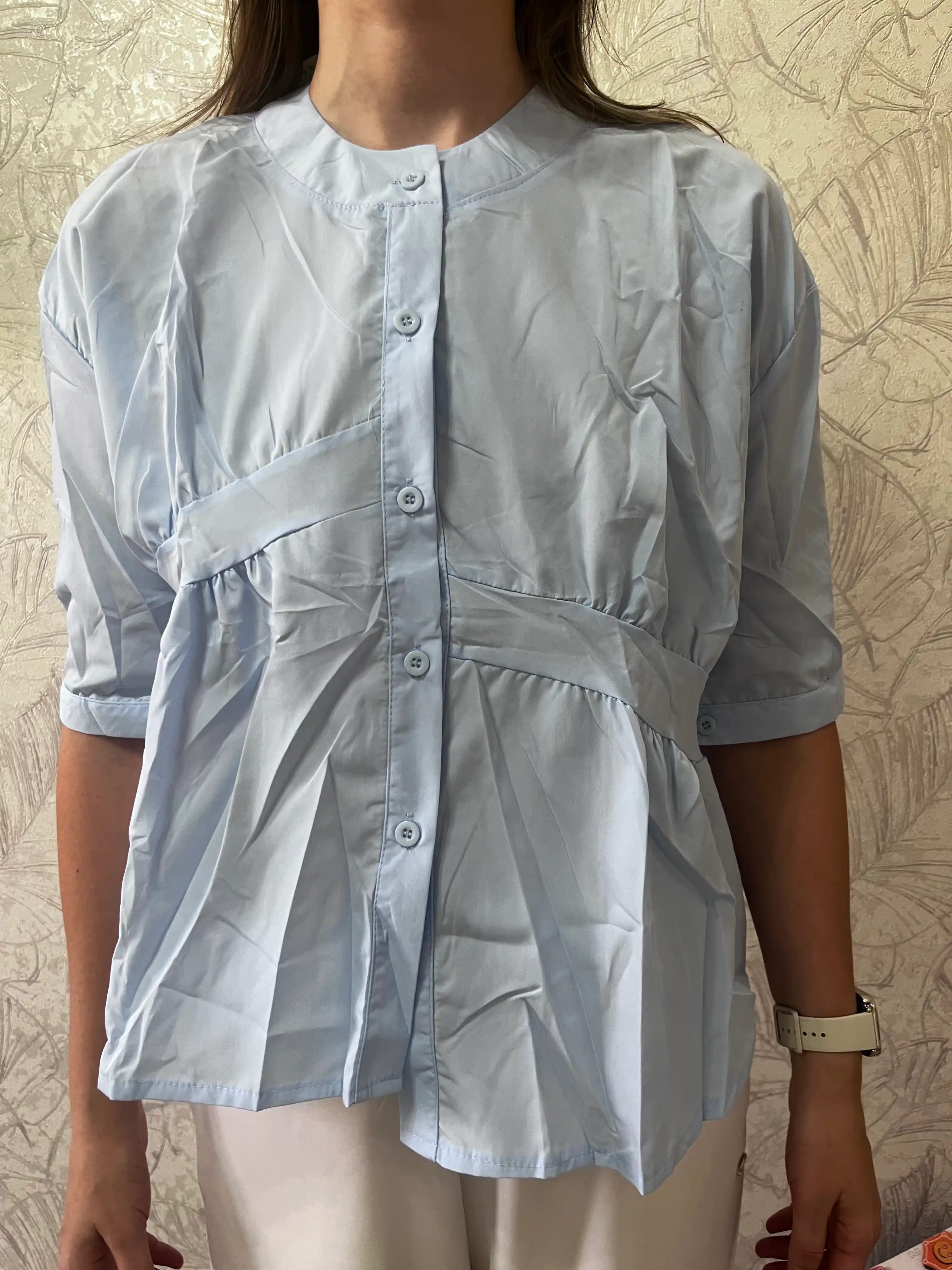 Erkin ayollar ko‘ylagi, yeng 3/4, katta o‘lchamlar XL–5XL — ELLY FASHION