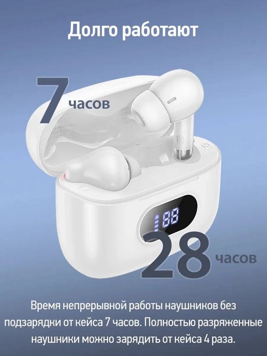 IPhone va Android uchun HOCO va Borofone simsiz quloqchinlar, sensorli