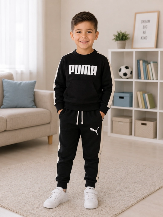 Детский спортивный костюм в стиле Puma для мальчиков и девочек 5-6-7 лет - 