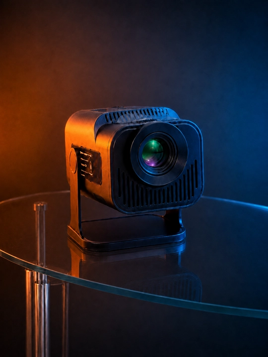 Android proyektor, 2 ta joystik, Wi-Fi, Bluetooth, HDMI, USB, kino va o‘yin uchun - 