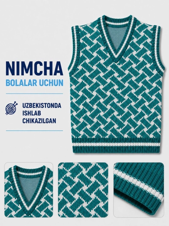 1 yoshdan katta bolalar uchun issiq va qulay nimcha - 