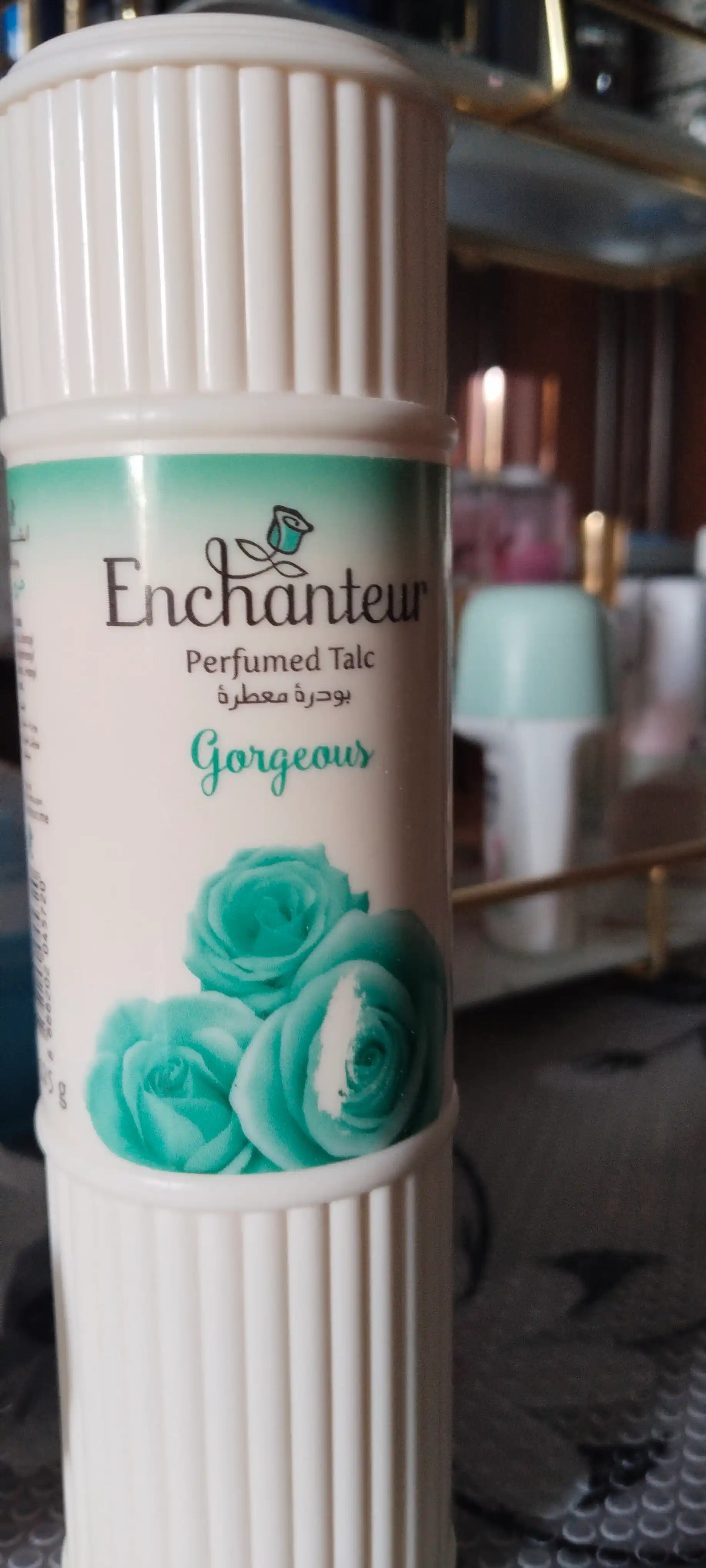 Парфюмированный тальк Enchanteur для женщин, сухие духи, ароматная пудра для тела, 125 г