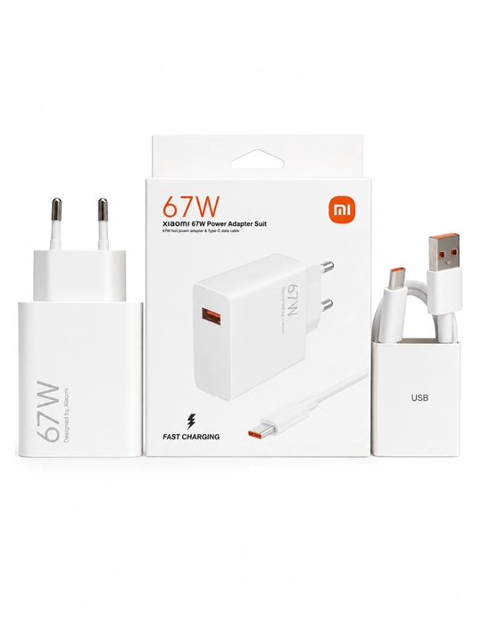 Samsung va Xiaomi Redmi uchun tezkor quvvatlash qurilmasi 120 Vt 67 Vt 33 Vt Type-C kabeli