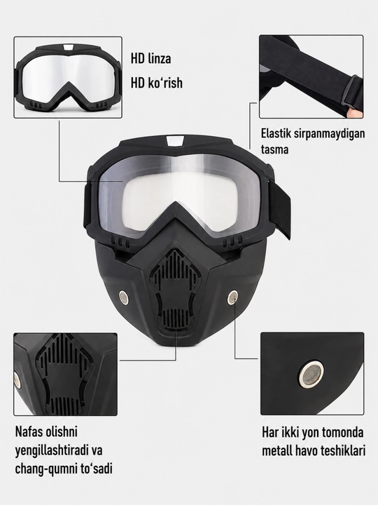 AXK moto shlem – mototsikl va skuter uchun himoya kaskasi