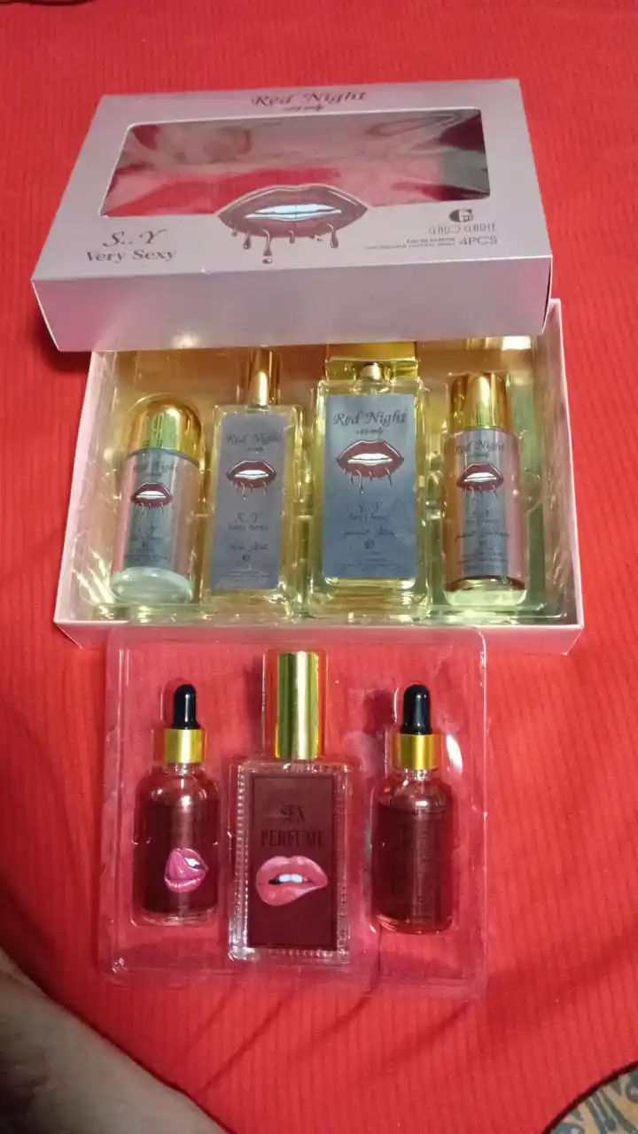 Ayollar uchun Romantic  sovg‘a to‘plami - atir + mist + roll-on + soch uchun atir