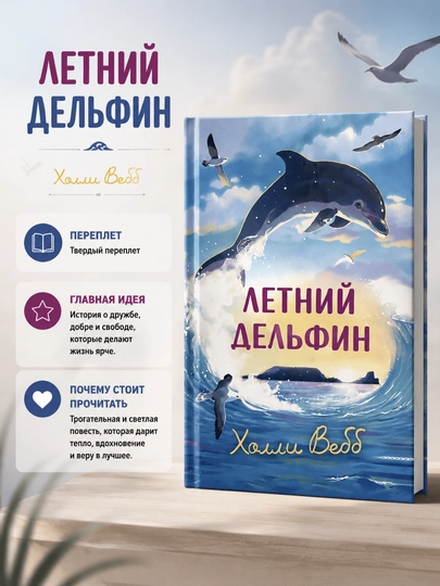 Yozgi delfin – Holli Uebb, bolalar uchun mehribonlik va do‘stlik hikoyasi - 