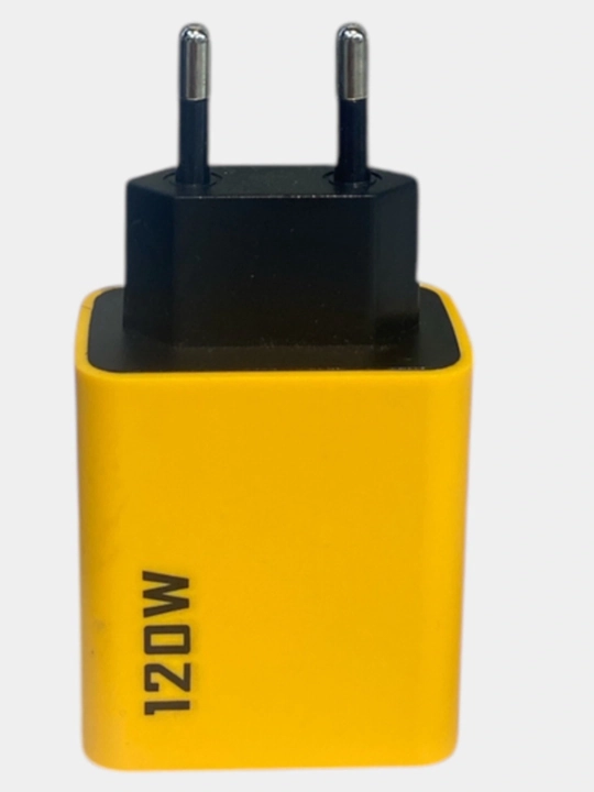120W Tezkor Zaryadlovchi – 4 Portli GaN Adapter, PD va QC3.0 Fast Charger