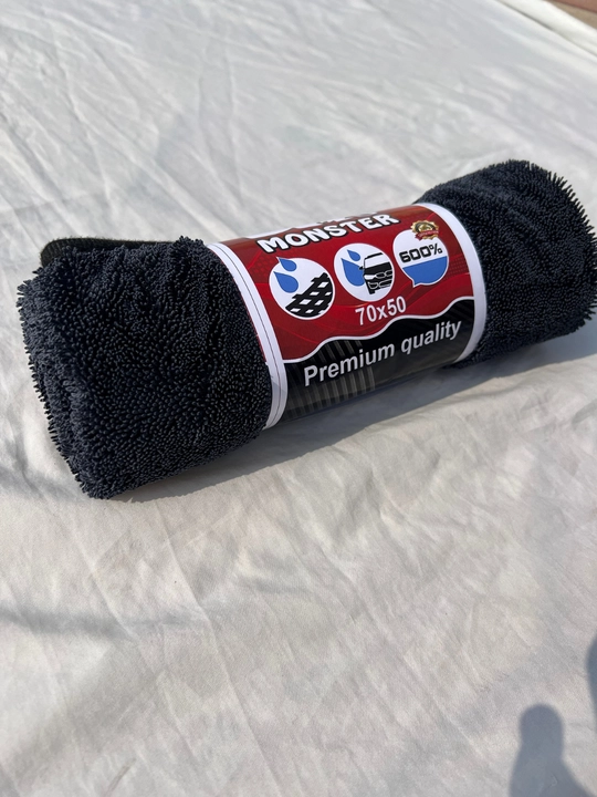Микрофибровая тряпка Dry Monster 70x50см, полотенце для автомобиля, авто аксессуары