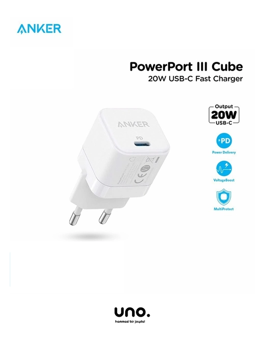 Anker PowerPort III 20W Cube White 3 - 