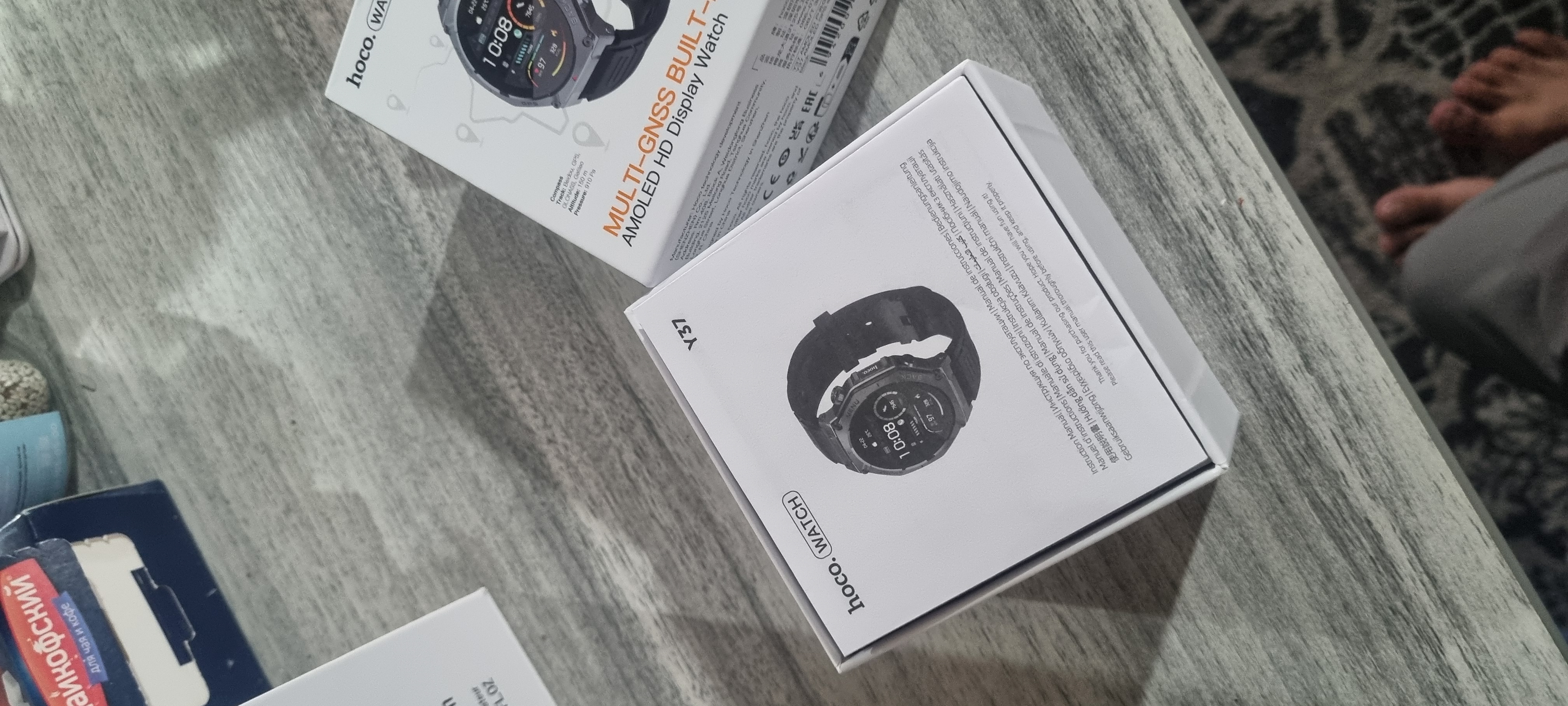 HOCO Y37 Aqlli Soat – Bluetooth, Sensorli Ekran, Sport va Fitness uchun