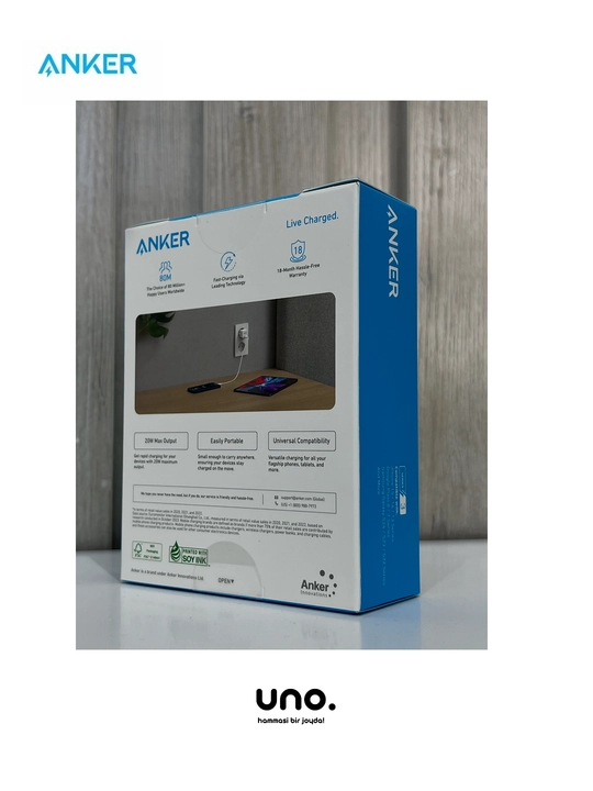 Anker PowerPort III 20W Cube White 3