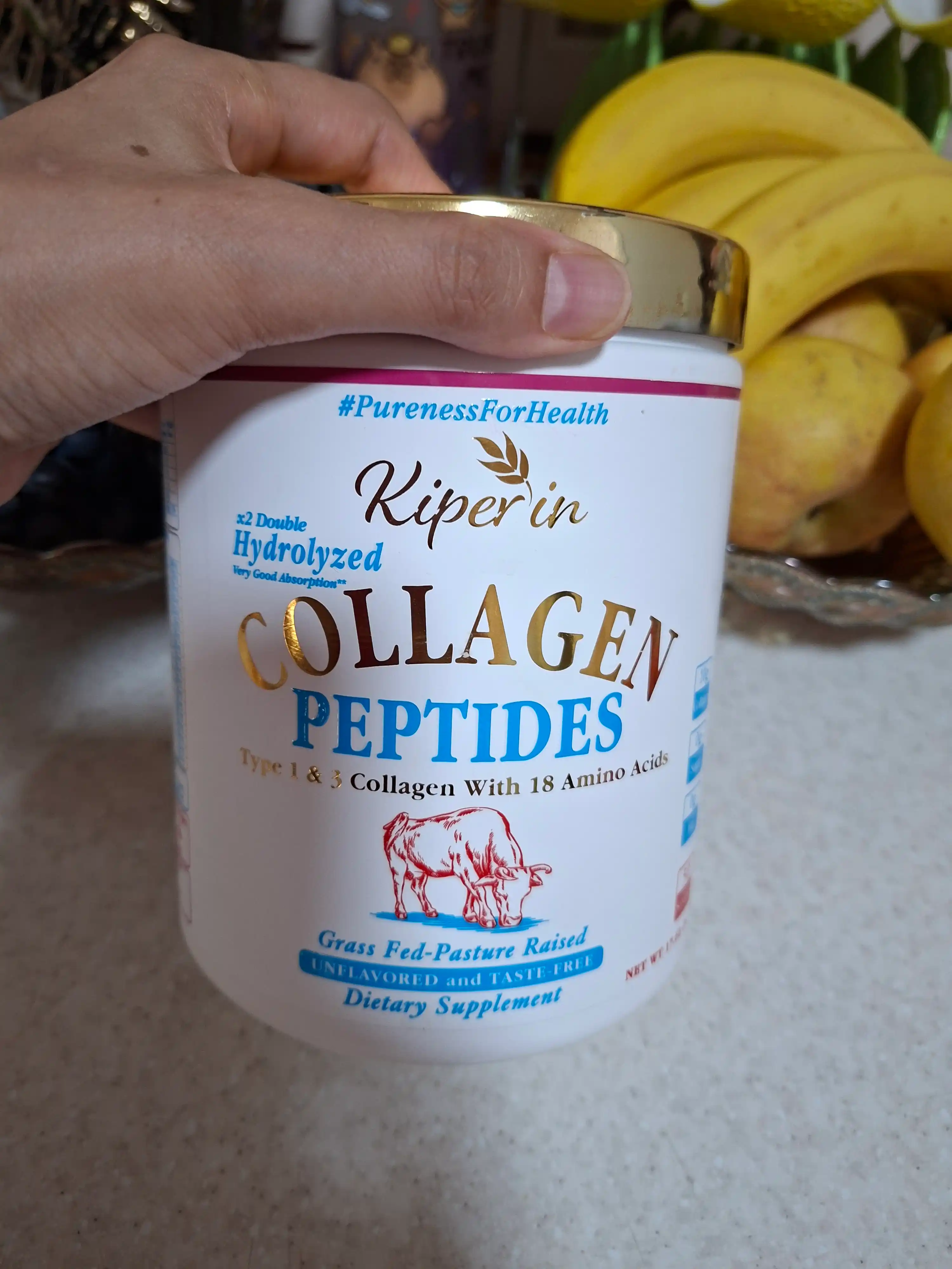 500g HALOL Collagen Kiperin Teri, soch va tirnoqning sog'ligini mustahkamlaydi Kollagen