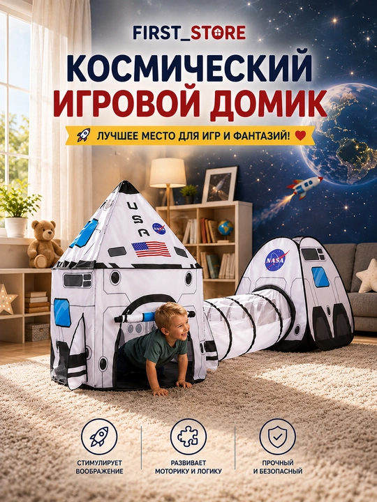 Bolalar o‘yin chodiri, bolalar va o‘yinchoqlar uchun uycha, uy va ko‘cha uchun