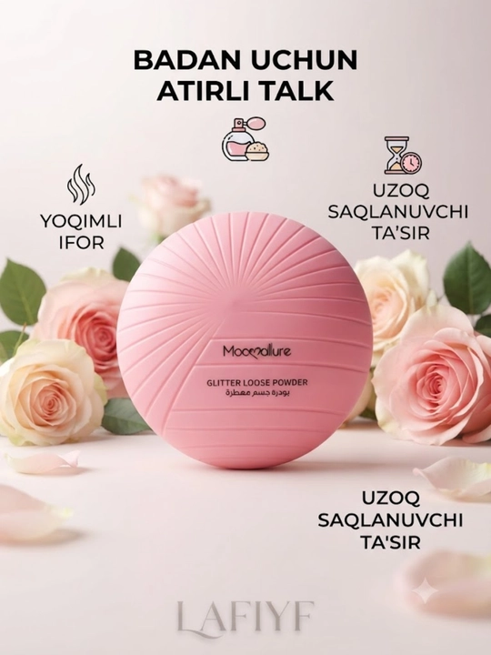 Tana uchun parfyumli talk - 