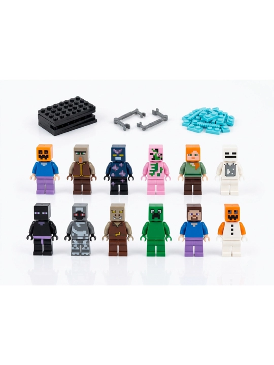 Bolalar, O‘rgimchak odam va Marvel mini-figuralari to‘plami, Lego bilan mos keladi