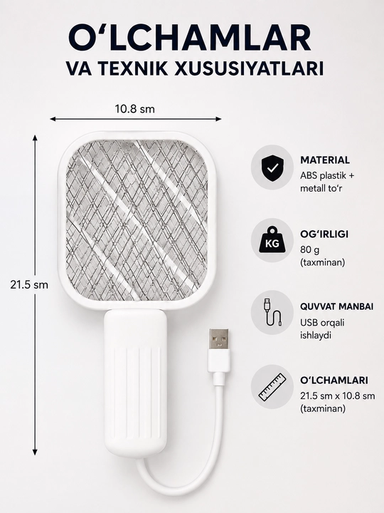 Chivin va hasharotlarga qarshi ultrabinafsha chiroqli lampochka