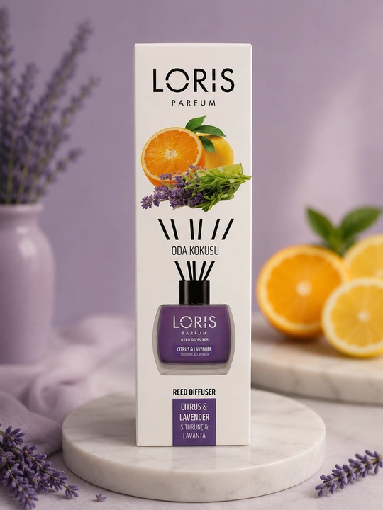 Uy va ofis uchun tayoqchali LORIS Parfum aromatik diffuzori, havo yangilagich - 