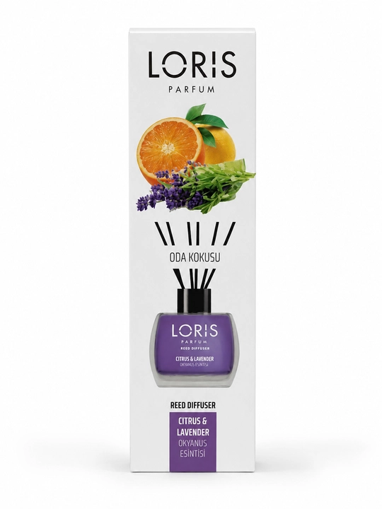 Uy va ofis uchun tayoqchali LORIS Parfum aromatik diffuzori, havo yangilagich