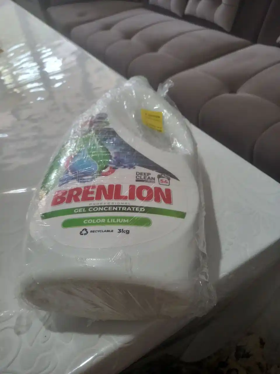 Гель для стирки автомат BRENLION жидкий стиральный порошок