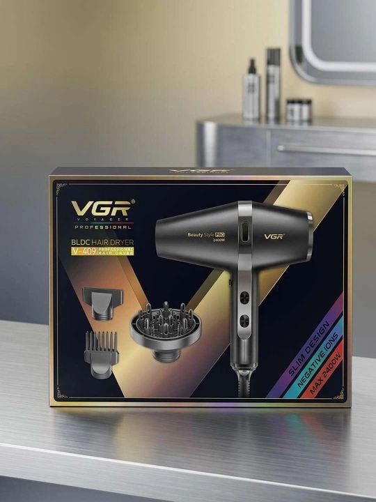 Fen VGR-409 — sochlarni quritish va turmaklash uchun professional fen.