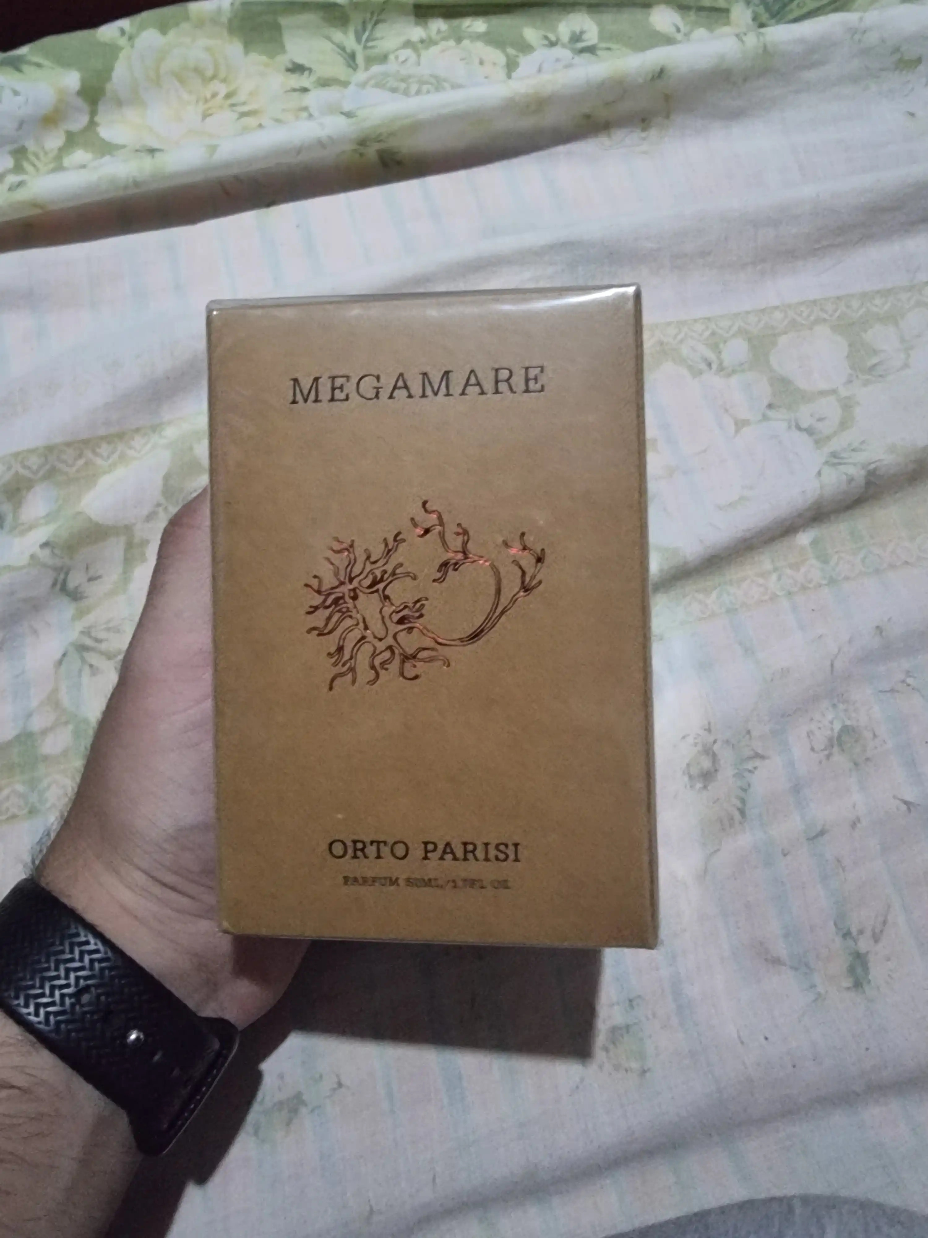 Orto Parisi Megamare 50 ml унисекс парфюм стойкость 2–3 дня