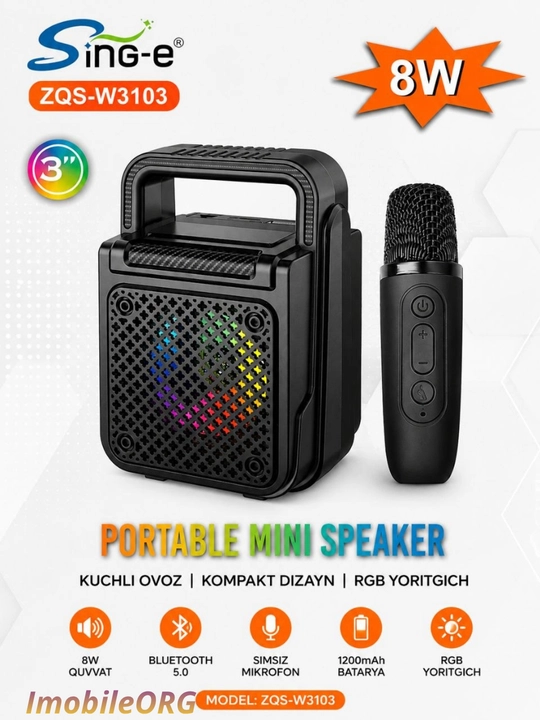 Kalonka, mini kalonka, mirafonli mini kalonka sifatli ovoz va maroqli music tanglash uchun