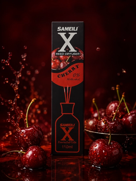 SAMEILI X tayoqchali aromatik diffuzor, uy va ofis uchun, 110 ml - 