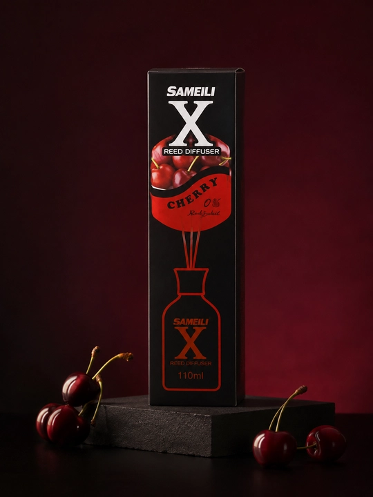 SAMEILI X tayoqchali aromatik diffuzor, uy va ofis uchun, 110 ml