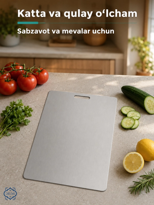 Разделочная доска, 3 в 1, из нержавеющей стали 304, двусторонняя кухонная доска, COOKSTYLE
