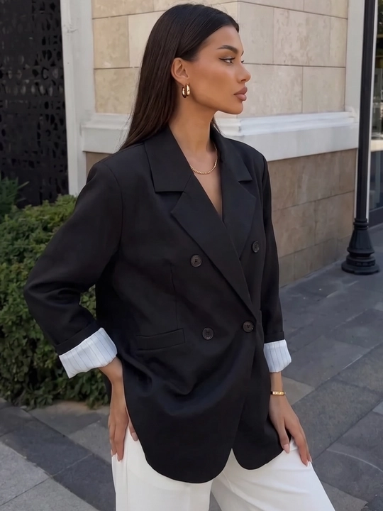 Ofis va kundalik kiyinish uchun ayollar pidjagi, klassik uslubda, S–3XL - ELLY FASHION