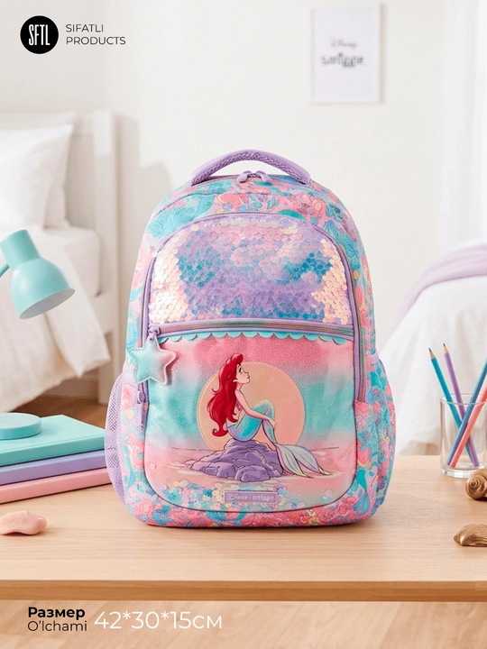Smiggle ryukzagi - o‘g‘il bolalar va qizlar uchun maktab ryukzagi 42*30sm