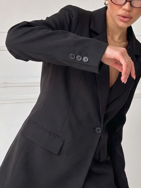Ayollar pidjagi, klassik fason, ofis va kundalik kiyim uchun, S–3XL — ELLY FASHION