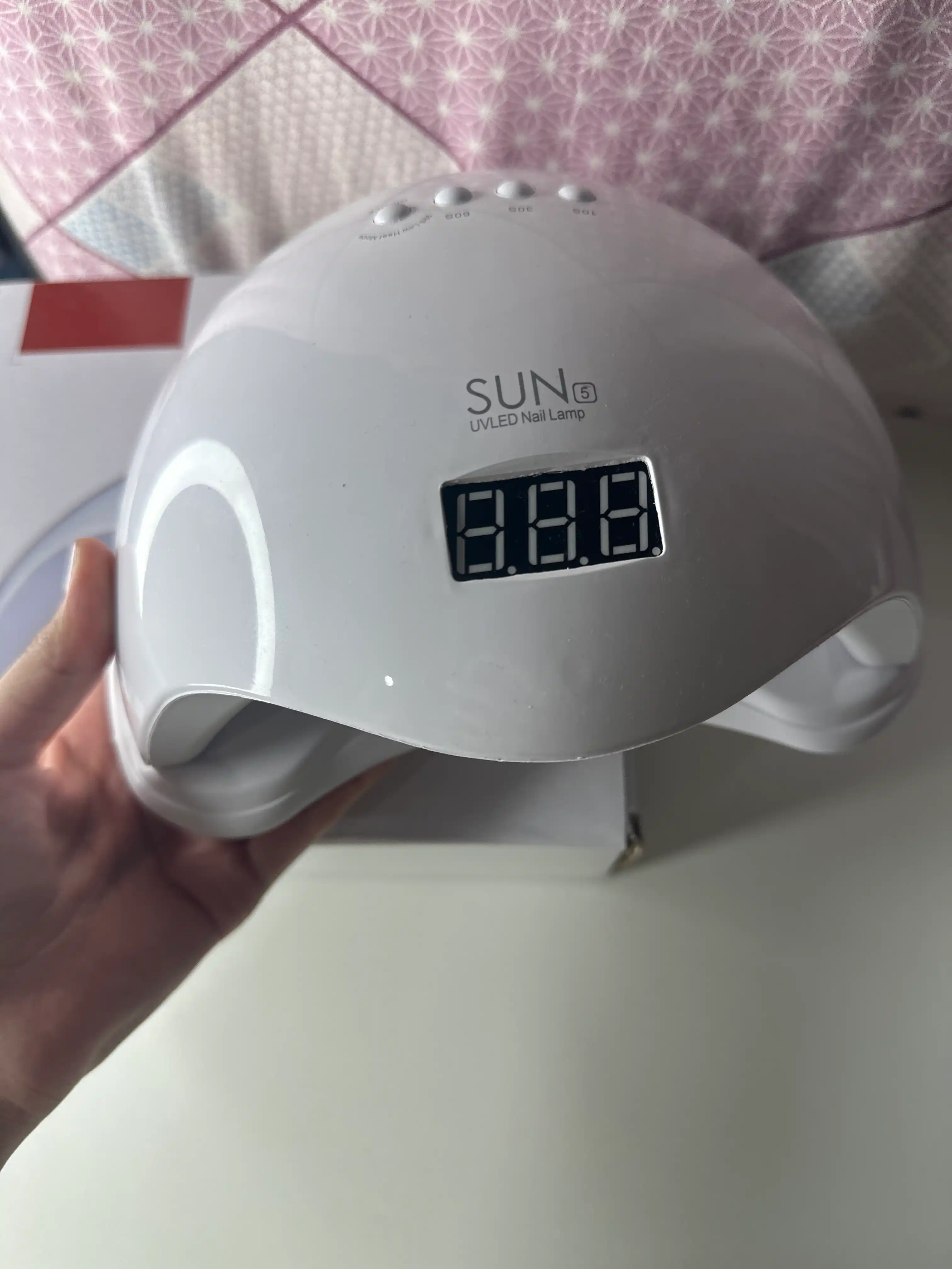 Лампа для маникюра и педикюра профессиональная, SUN 5,48W
