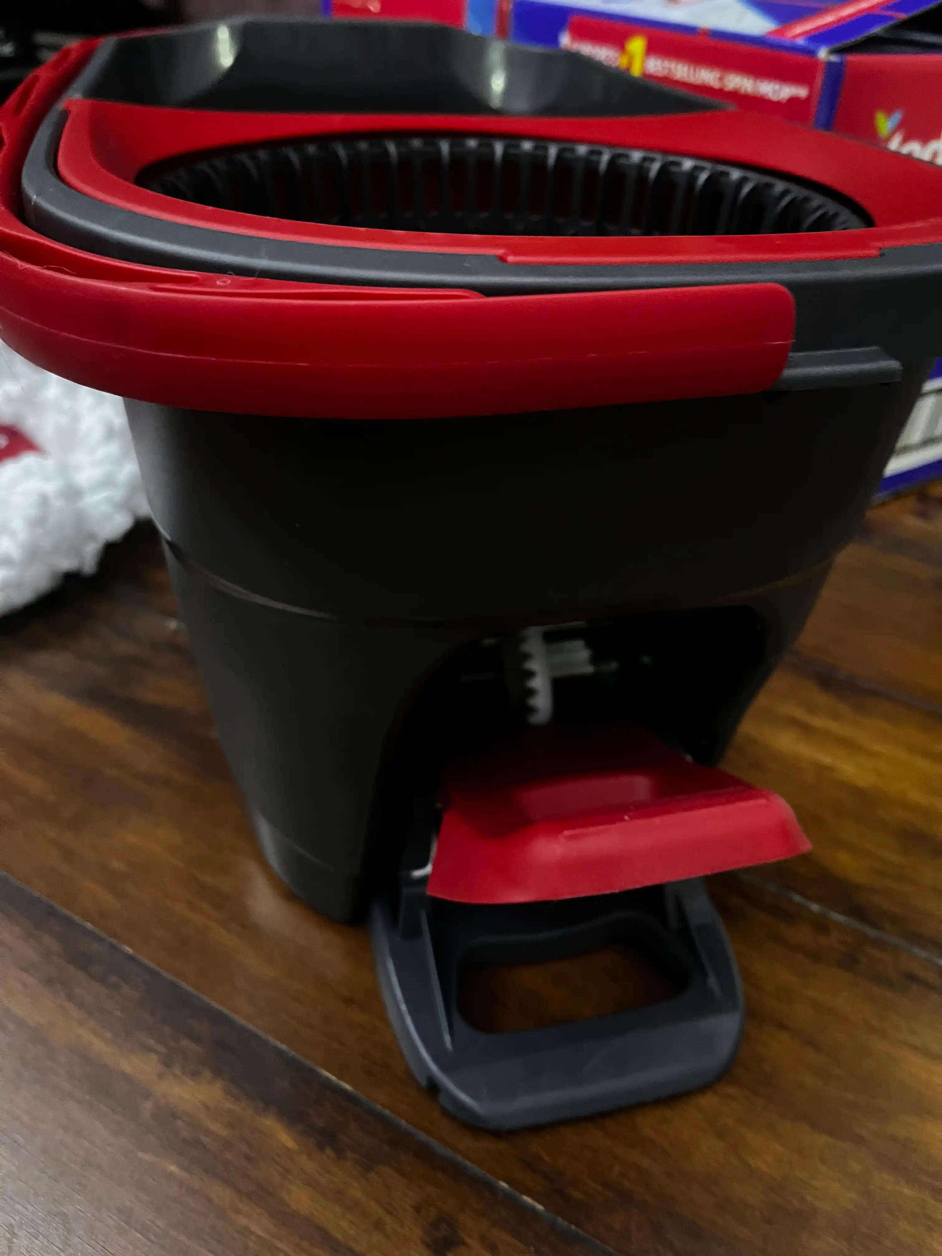 Vileda Turbo Smart chelak shvabra, aylanadigan, nam tozalash uchun, mikrofiberli
