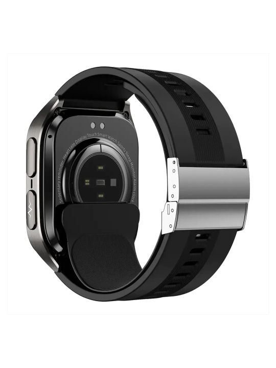 Смарт-часы Green Lion Sense ECG, AMOLED 2.06", Bluetooth 5.3, IP68, чёрные