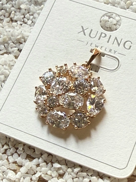Женская бижутерия XUPING: кулоны; гипоаллергенные; цвета желтого и розового золота - 