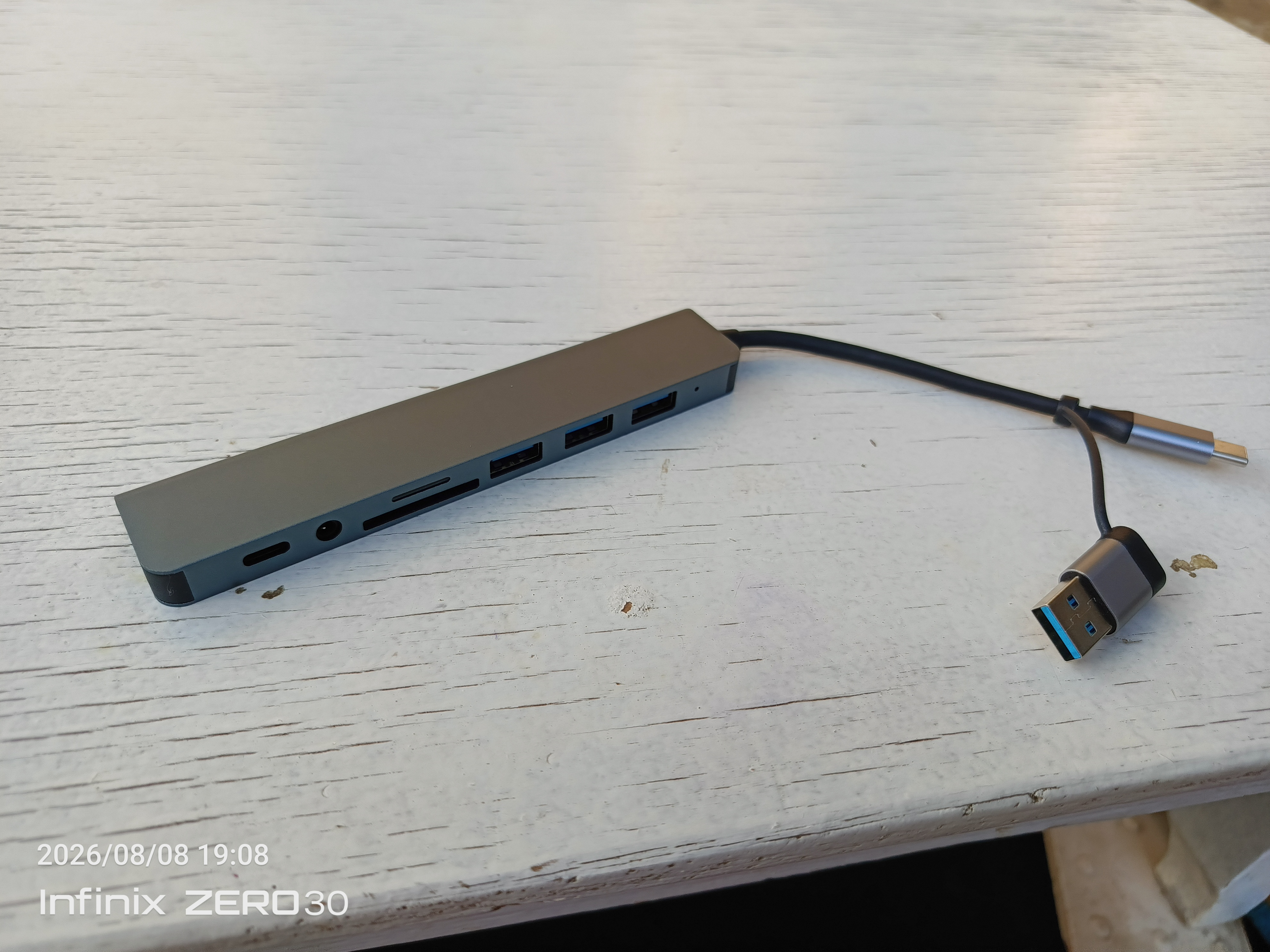 USB HUB 3.0 Type A+C с 4 портами, USB - адаптер концентратор, переходник
