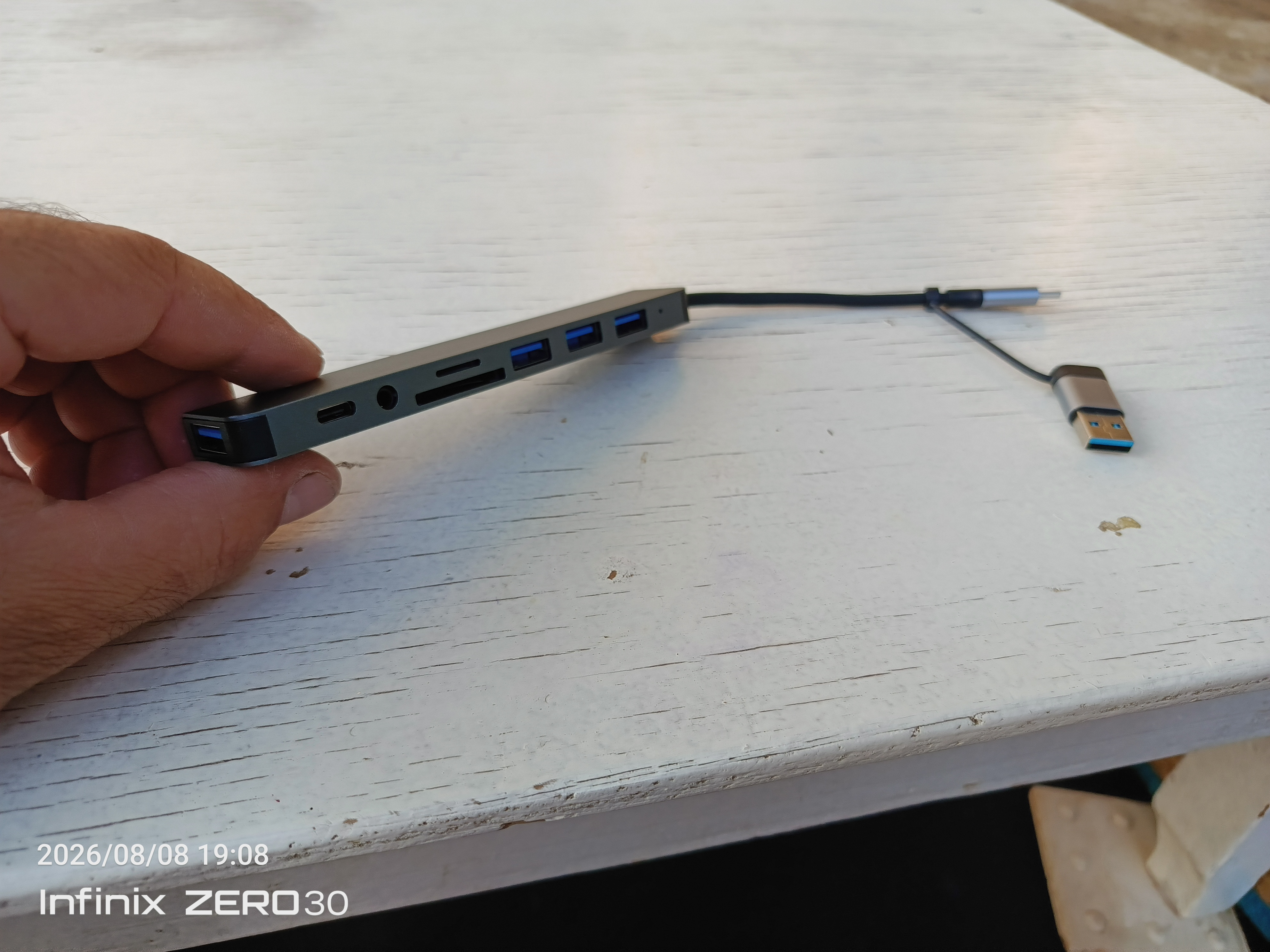 USB HUB 3.0 Type A+C с 4 портами, USB - адаптер концентратор, переходник