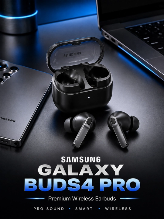 Buds 3, Buds3 Pro, Galaxy Buds4 Pro simsiz quloqchinlar