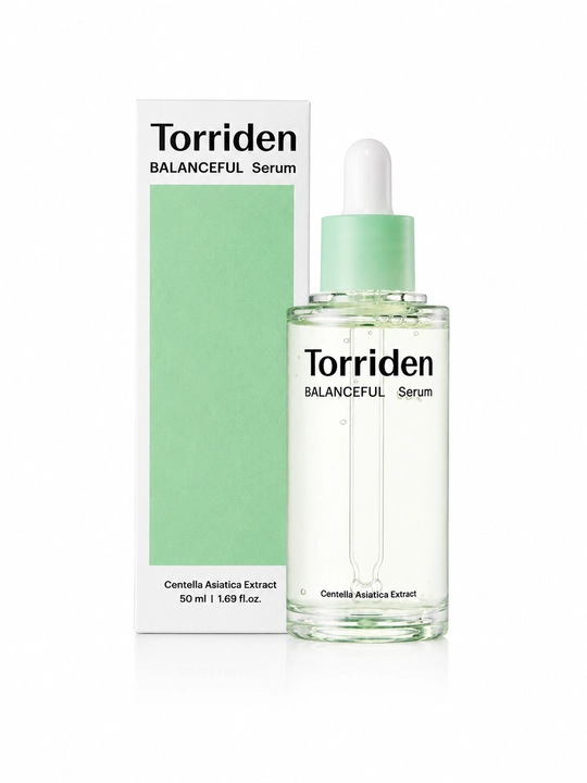 Torriden BALANCEFUL Serum 50 мл — успокаивающая сыворотка с центеллой - 