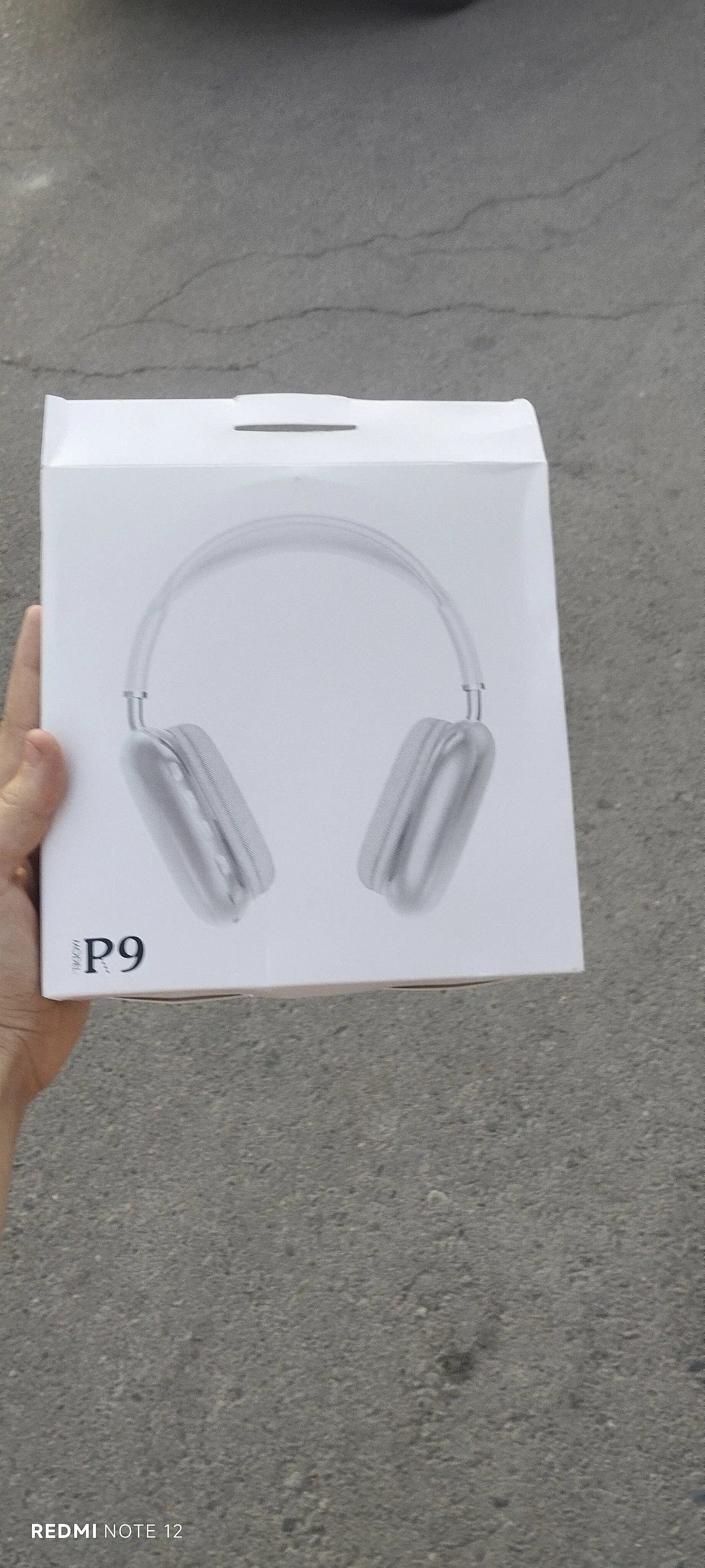 Simsiz Bluetooth quloqchinlar P9, mikrofonli, to'liq o'lchamli