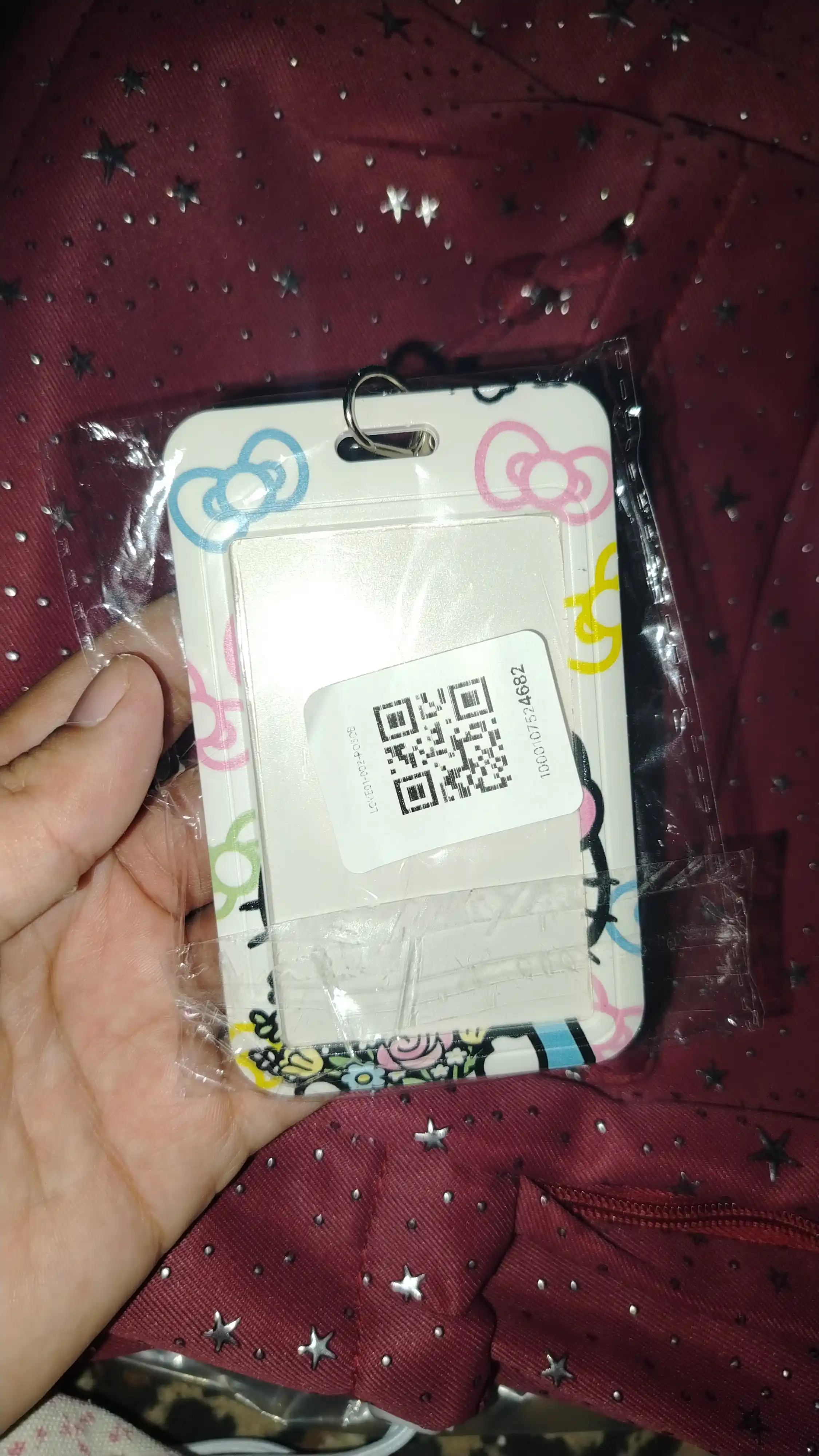 Аниме катрхолдер, для id карт, банк карты Hello Kitty, Capybara, Chiikawa