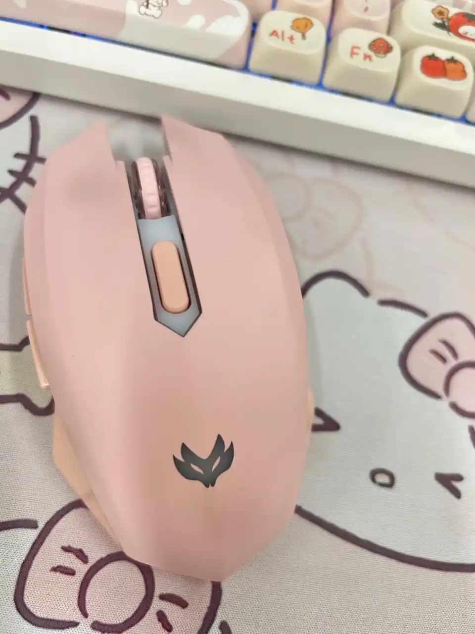 Simsiz o‘yin sichqonchasi TEMAREN PLUS, 2,4 GHz, 2400 DPI, RGB yoritish, 6 tugma, PC uchun