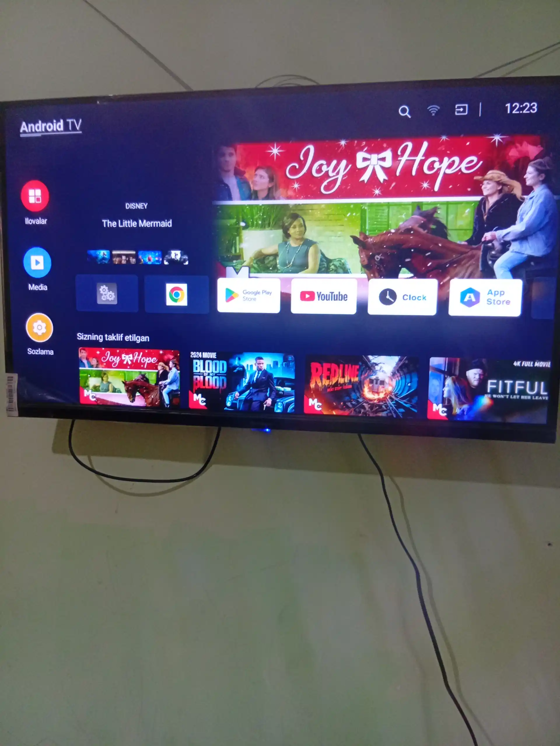 WellStars 32"-55" Full HD, 4K Ultra HD, ovozli qidiruv, Magic pultli smart televizor